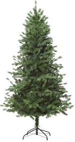 HOMCOM Árvore Artificial de Natal 150cm com Base Dobrável 440 Galhos PE Tridente e PVC Individual Árvore Decorativa Ø75x150cm Verde | Aosom Portugal