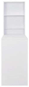 Mesa de bar com armário 115x59x200 cm branco