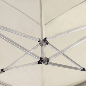 Tenda dobrável profissional para festas alumínio 6x3m creme