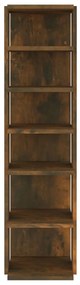 Sapateiras 2pcs 27,5x27x102cm derivados madeira carvalho fumado