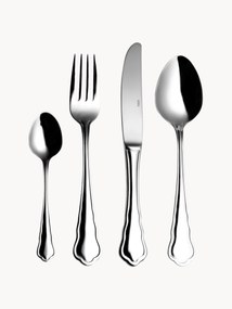 Conjunto de talheres altamente polidos Lotus, 6 pessoas, conjunto de 24