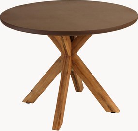 Mesa de jantar para jardim com pernas em madeira de acácia Macabane