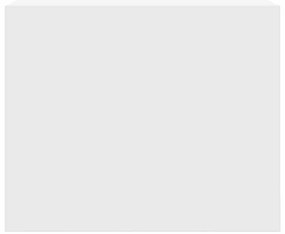 Armário de TV vidaXL Branco 100x31x25,5 cm Madeira de Engenharia