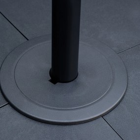 Base para Chapéu de Sol com 4 Peças Recarregáveis de Areia 80kg 4 Peça