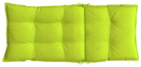 Almofadões p/ cadeira encosto alto 2 pcs oxford verde brilhante
