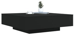 Mesa de centro 100x100x31 cm derivados de madeira preto