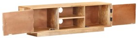 Móvel de TV 116x30x35 cm madeira de mangueira maciça
