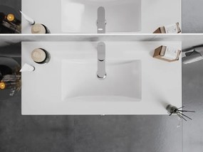 Mexen Atena lavatório embutido em bancada 101 x 46 cm, branco - 25011000