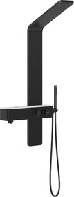 Mexen Sund painel de duche, preto - 7620-02-70