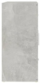 Aparador 91x29,5x65 cm derivados de madeira cinza cimento