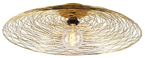 Candeeiro de teto oriental dourado 60 cm - Glan Oriental