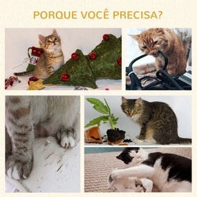 PawHut Árvore Arranhador para Gatos Médios Altura 91cm Torre de Escalada Gatos com Roda para Exercitar Cama Plataforma Almofadas Poste de Sisal e Bolas de Brinquedo Cinza e Creme