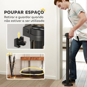 PawHut Barreira de Segurança para Cães Retrátil 0-136 cm Barreira para