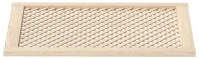 Portas de armário design treliça 2 pcs 59,5x99 cm pinho maciço