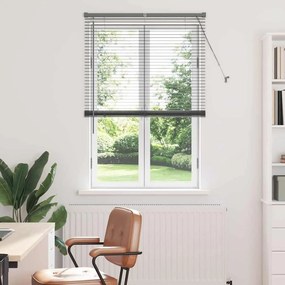 vidaXL Persiana de Janela Cinzento-escuro 85 x 175 cm Alumínio