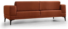 **** Sofá-Cama 3 Lugares Horizon – Vermelho Telha – 230x95x77 cm

**