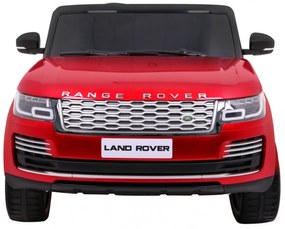 Carro elétrico para Crianças 24V 4x4 2 Lugares Range Rover HSE Rodas de EVA, Assento de couro Vermelho Pintado