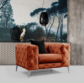 Cadeira Wing Como – Laranja – 108 cm x 70 cm x 90 cm