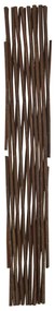 Cercas em treliça salgueiro 5 pcs 180x60 cm