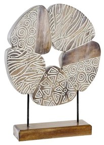 Figura Decorativa Dkd Home Decor Abstrato Ferro (40 X 10 X 51 cm)