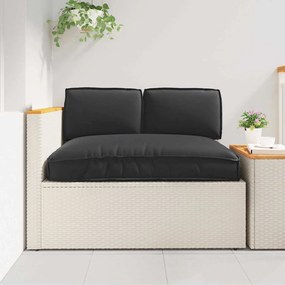 vidaXL Conjunto de Almofadas para Palete com travesseiro 3 pcs Preto