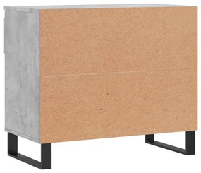 Sapateira 70x36x60 cm derivados de madeira cinzento cimento