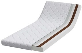 Colchões Branco 200 x 80 cm Tecido 100% poliéster