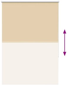 Persiana de enrolar 115x150 cm largura tecido 110,7cm poliéster