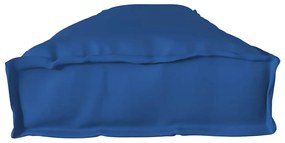 Almofadas de Palete para Banco 2 pcs Azul Royal 200x40x8 cm Tecido Oxf