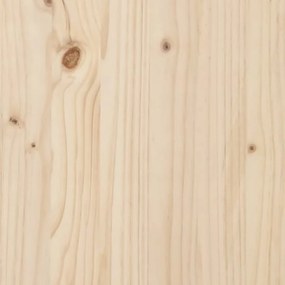 Suporte de lenha 47x39,5x48 cm madeira de pinho maciça