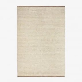 Alfombra Retangular Em Poliéster E Juta Kalina 300 X 200 Cm - Sklum