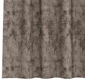 Cortinas de Veludo 2 pcs com Ilhós Cappuccino 260x140 cm