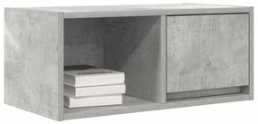 Móvel de TV 60x31x25,5 cm derivados de madeira cinza cimento