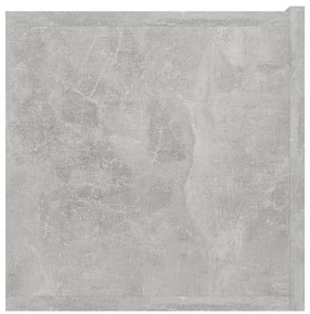 Móveis de TV para parede 2 pcs 60x30x30 cm cinzento cimento