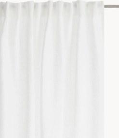 Cortinas semitransparentes multi-banda Kara, conjunto de 2, L 145 cm