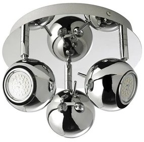 Sonar 3-Light Ceiling Plate