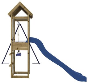 Conjunto de brincar para exterior madeira de pinho impregnada