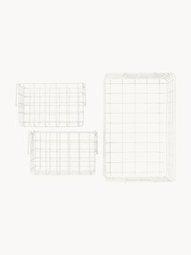 Metal Storage Baskets The Baskets, Set of 3