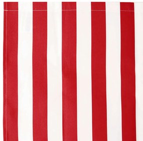 Tecido de substituição para toldo para estrutura de 2.5x2 m Vermelho e