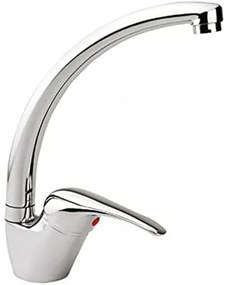 Torneira Monocomando EDM Aço inoxidável Zinco Latão