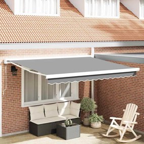 vidaXL Estrutura de Toldo Branco 350 x 250 cm Alumínio