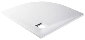 vidaXL Base de chuveiro SMC 90x90 cm branco