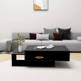 Mesa de centro 105x55x32 cm derivados de madeira preto
