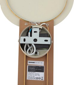 Candeeiro de parede infantil castanho com LED regulável em 3 níveis - Gigi a Girafa