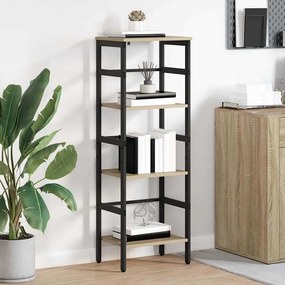 vidaXL Estante Carvalho Sonoma 40 x 29,5 x 115 cm Madeira processada