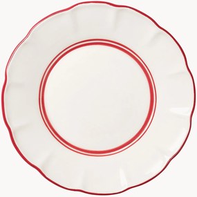 Prato de jantar pintado à mão Bistro