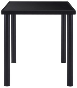 7 pcs conjunto de jantar camurça artificial cinzento