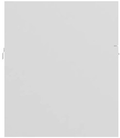 Armário lavatório c/lavatório embutido derivados madeira branco