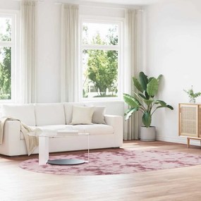 vidaXL Tapete shaggy de pelo alto NAVARRA 300x200 cm rosa empoeirado