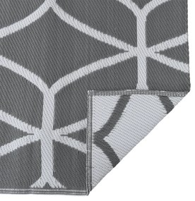 Tapete de Exterior 'ARAKIL'Cinza 250x250 cm PP